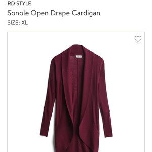 RD Style Sonole Open Front Cardigan